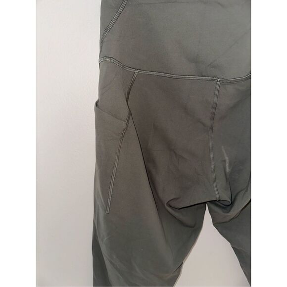 Lululemon Wunder Train High-Rise Tight with Pockets 25" Carob Brown Green Size 1 - Picture 5 of 8